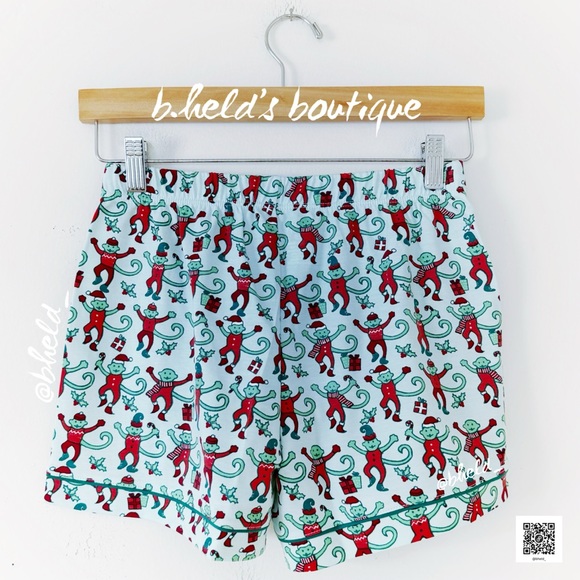 Roller Rabbit Monkey Mas Polo Pajamas in Mint Green Size XS Brand New NWT - Picture 13 of 16